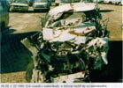 Wrak samochodu Dodge Colt z 1974 roku, nr.rej. 953 MFCA. Tak wyglšdał po tragicznym wypadku, samochód Kazimierza Deyny
